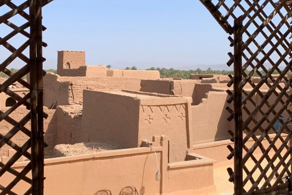 Le ksar de terre de Tissergate près de Zagora